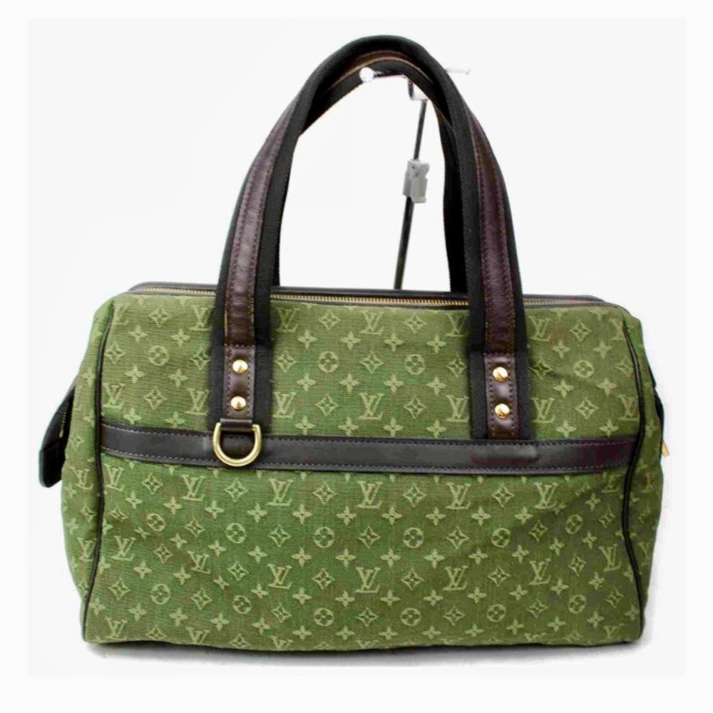 Louis Vuitton Khaki Green Monogram Josephine GM